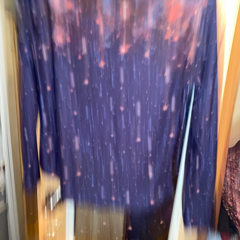 Cuddl Duds Cosmic Pajamas size M